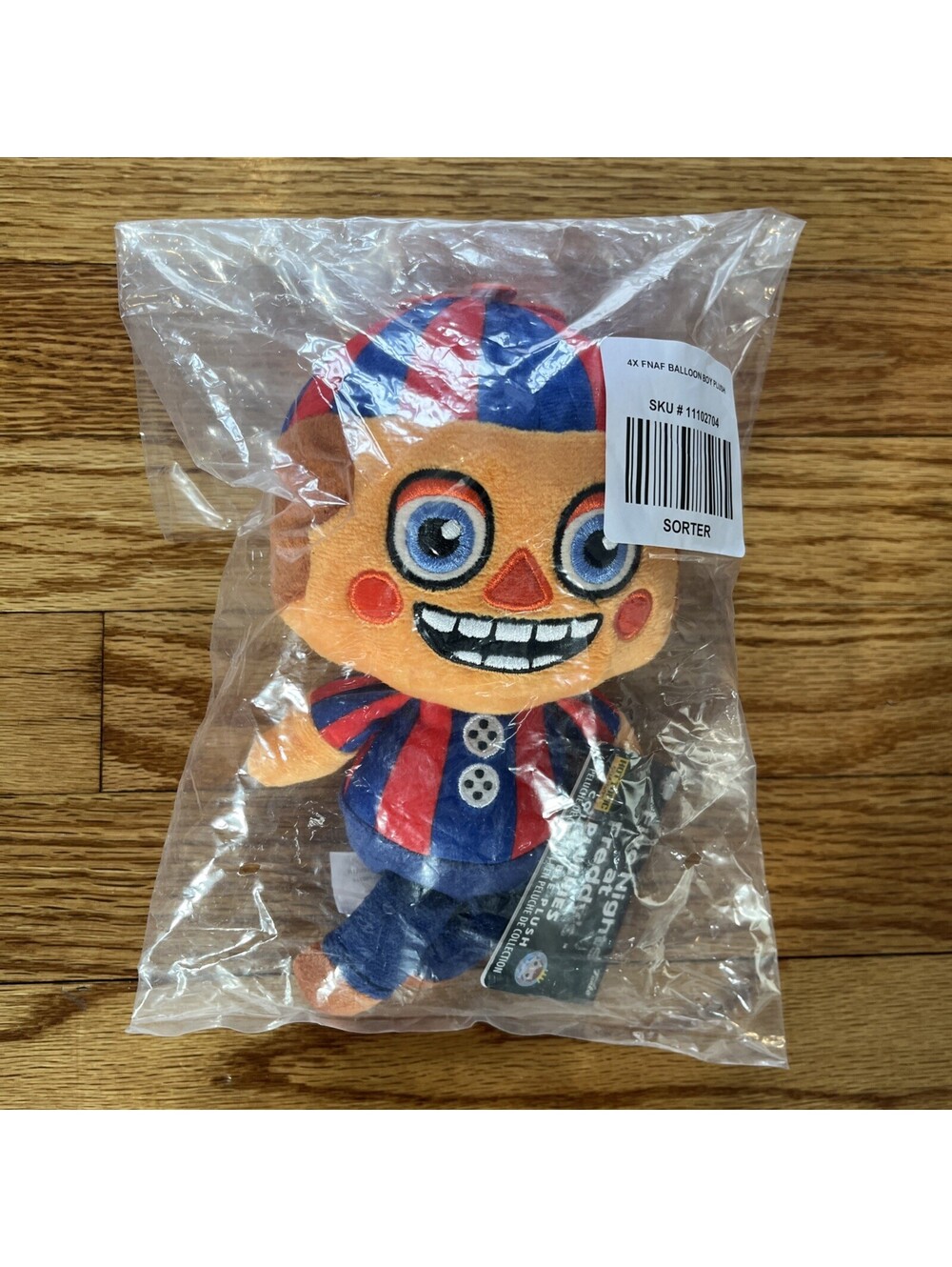 FNAF Five Nights at Freddy’s Funko Balloon Boy Plush 2017 Hot Topic Exclusive